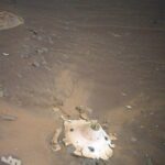 To drone στον Άρη επισκέφτηκε τα συντρίμμια της κάψουλάς του (βίντεο)